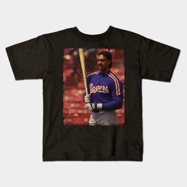 Juan Gonzalez - Texas Rangers, 1993 Kids T-Shirt by SOEKAMPTI